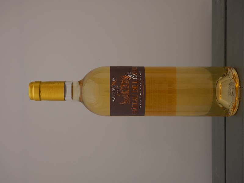 Vin blanc moelleux (toutes régions), bouteille de 75 cl - Vin